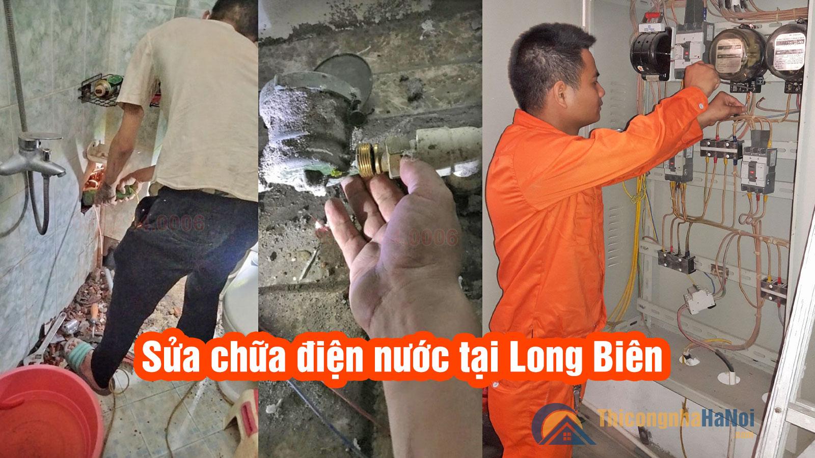 Sửa chữa điện nước tại Long Biên, Hà Nội