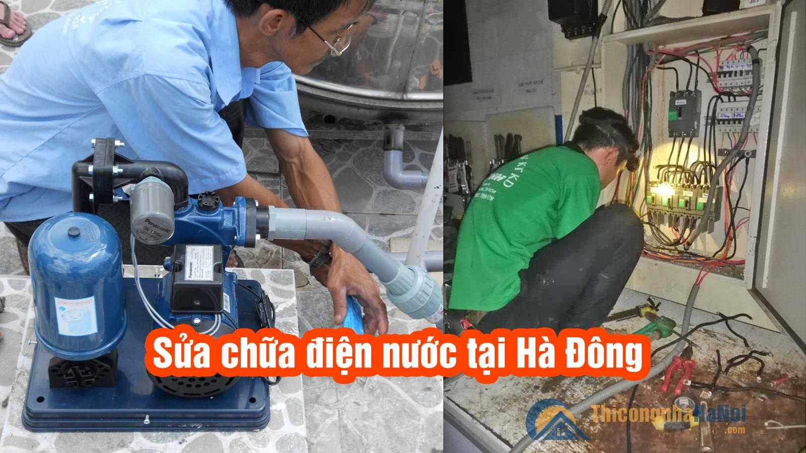 Sửa chữa điện nước tại Hà Đông, Hà Nội - Uy tín, Chuyên ngiệp